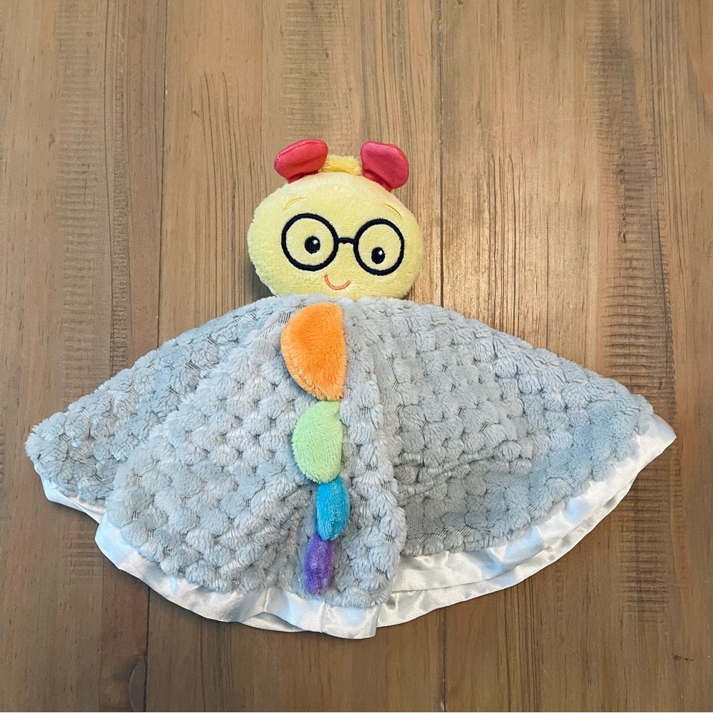 Mary Meyer Baby Einstein Lovey Cal Peekaboo Caterpillar Soother Security Blanket